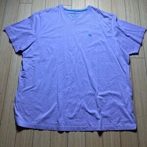 Tommy Bahama Light Purple Short Sleeve Tee